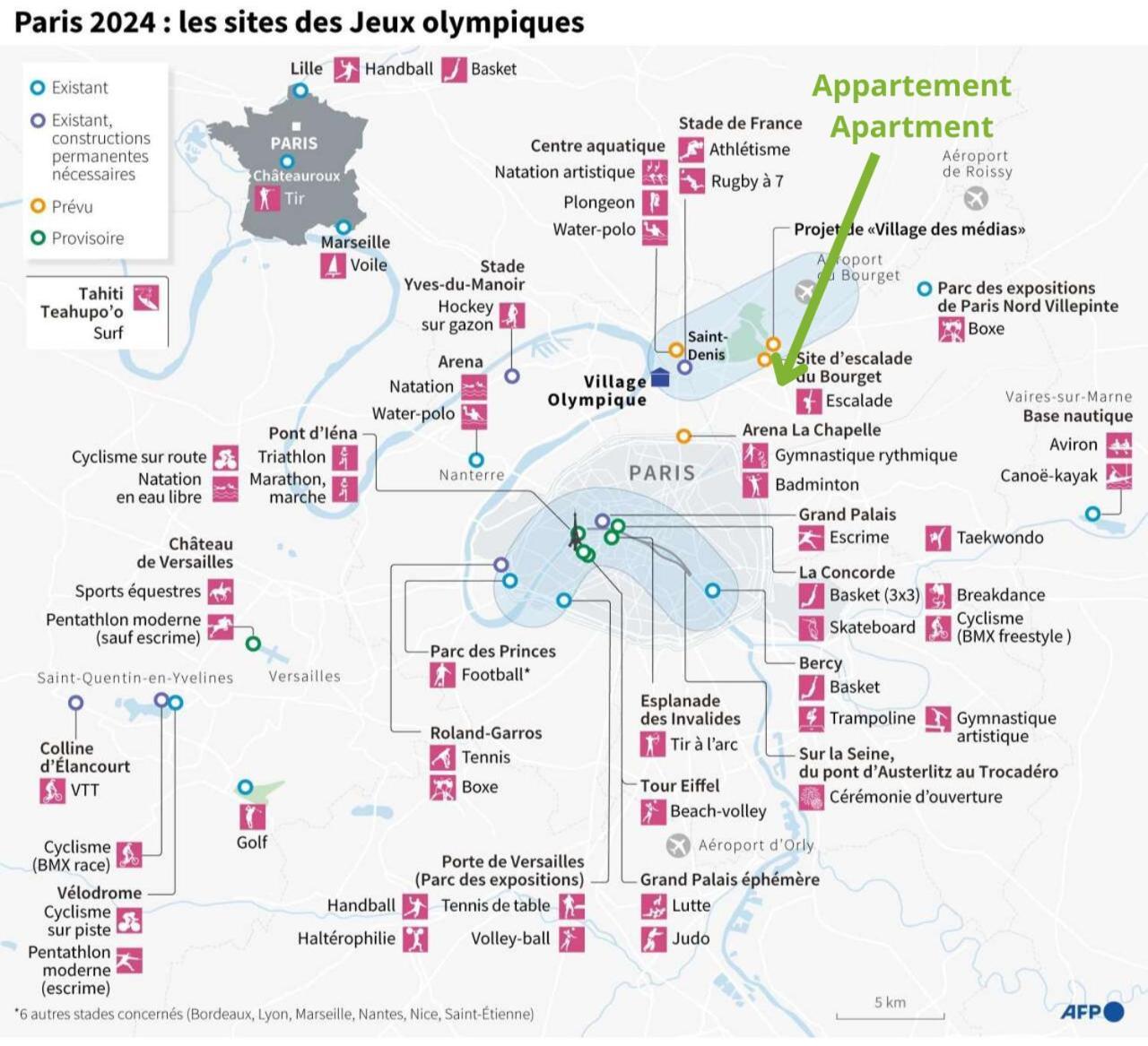 Appartement Parisien: Proche CDG, Wi-Fi et Netflix Inclus Drancy Exterior photo